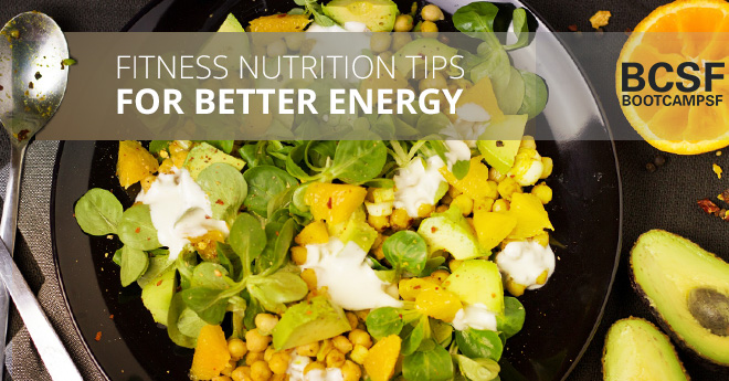 Fitness Nutrition Tips For Better Energy blog post