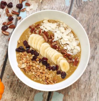 Pumpkin Smoothie Bowl